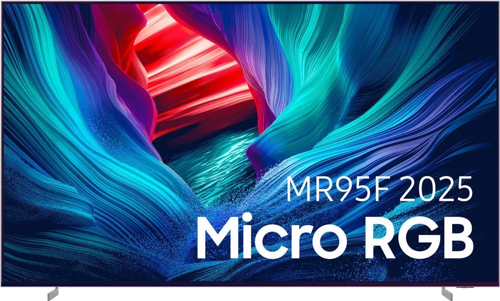 Телевизор Samsung 115" TV AI Micro RGB MR95F 2025, 4K, серебряный